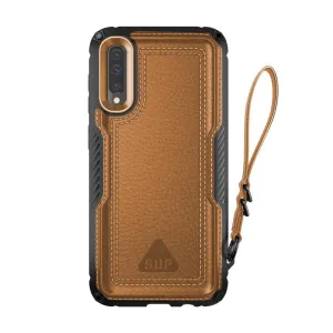 Best-Selling Galaxy A50 Unicorn Beetle Royal Leather Case-Brown  Stylish & Comfortable