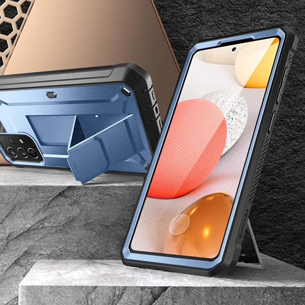 Best-Selling Galaxy A52 Unicorn Beetle Pro Rugged Holster Case-Metallic Blue  Limited Stock!