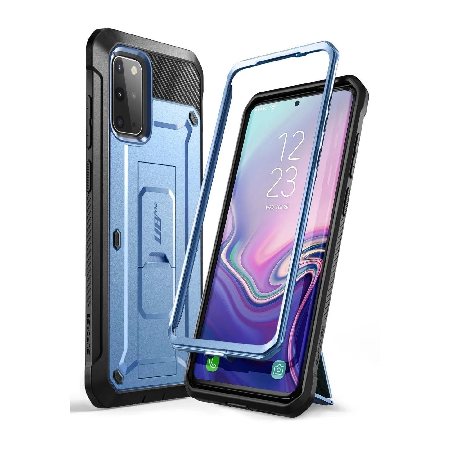 Best-Selling Galaxy S20 Plus Unicorn Beetle Pro Rugged Case-Metallic Blue  Limited Release!
