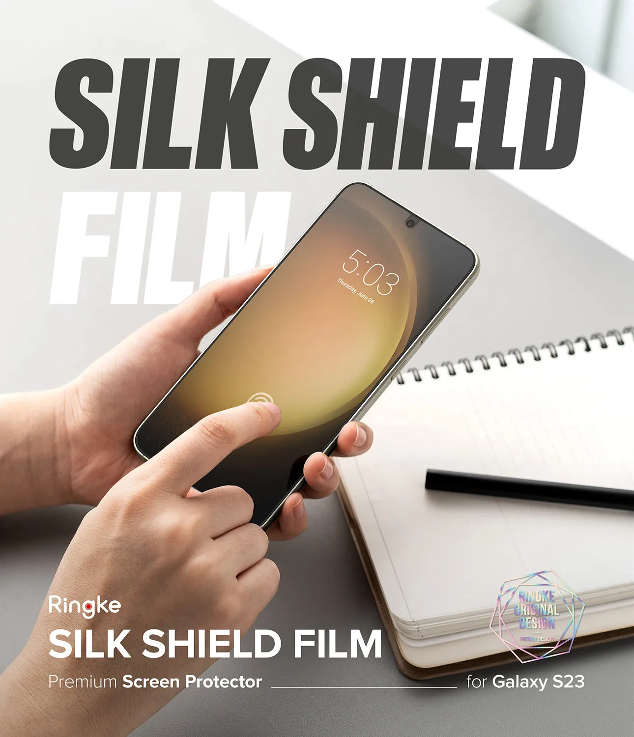 Best-Selling Galaxy S23 Screen Protector | Silk Shield Film [2 Pack]  Today Only!