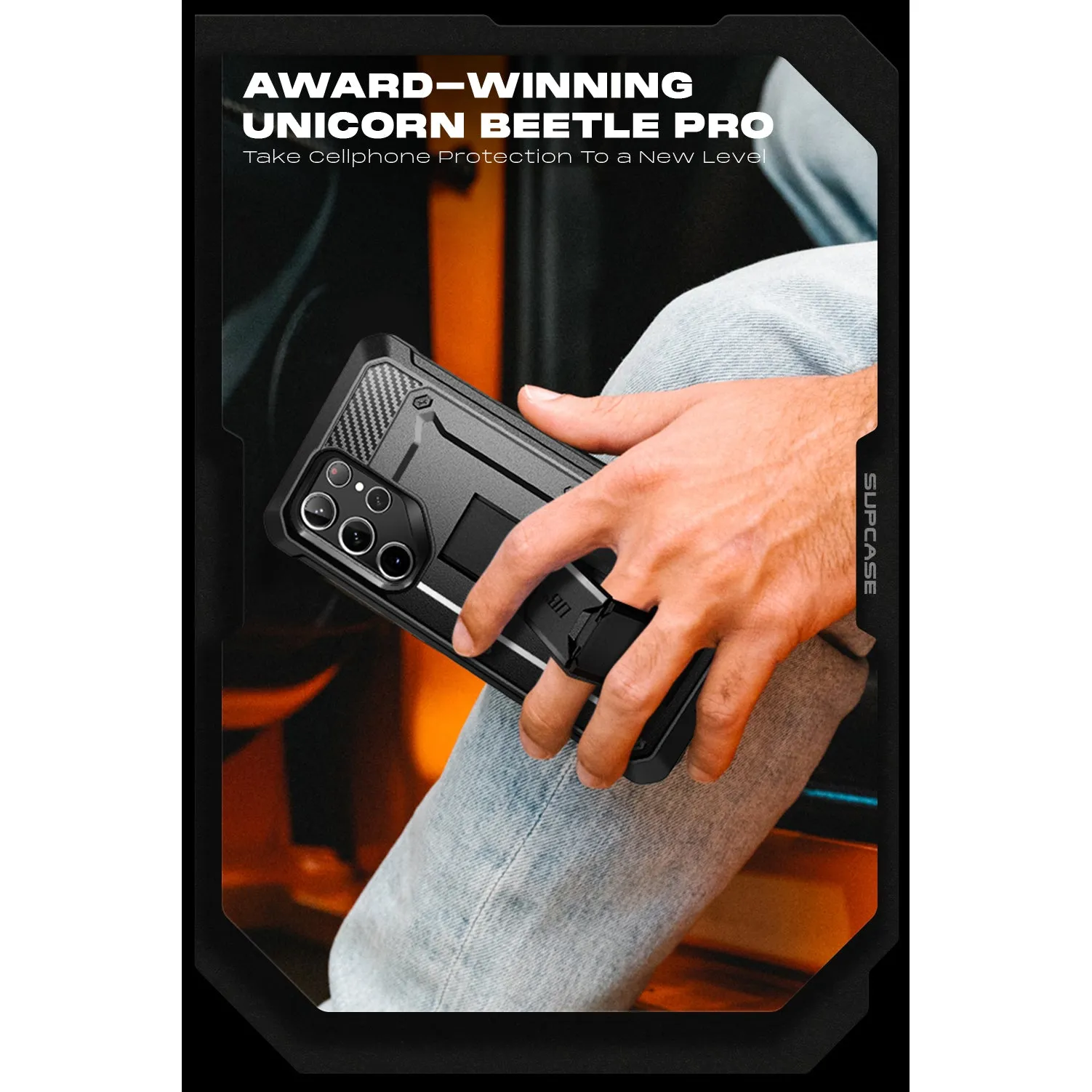 Best-Selling Galaxy S23 Ultra Unicorn Beetle PRO Screen Protector Case-Black  Today Only!