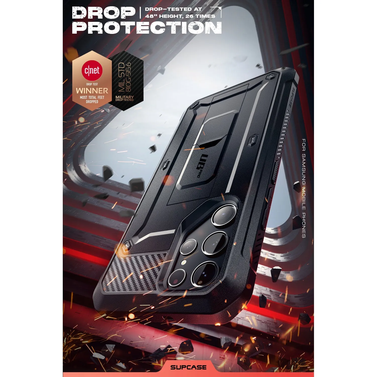 Best-Selling Galaxy S23 Ultra Unicorn Beetle PRO Screen Protector Case-Black  Today Only!