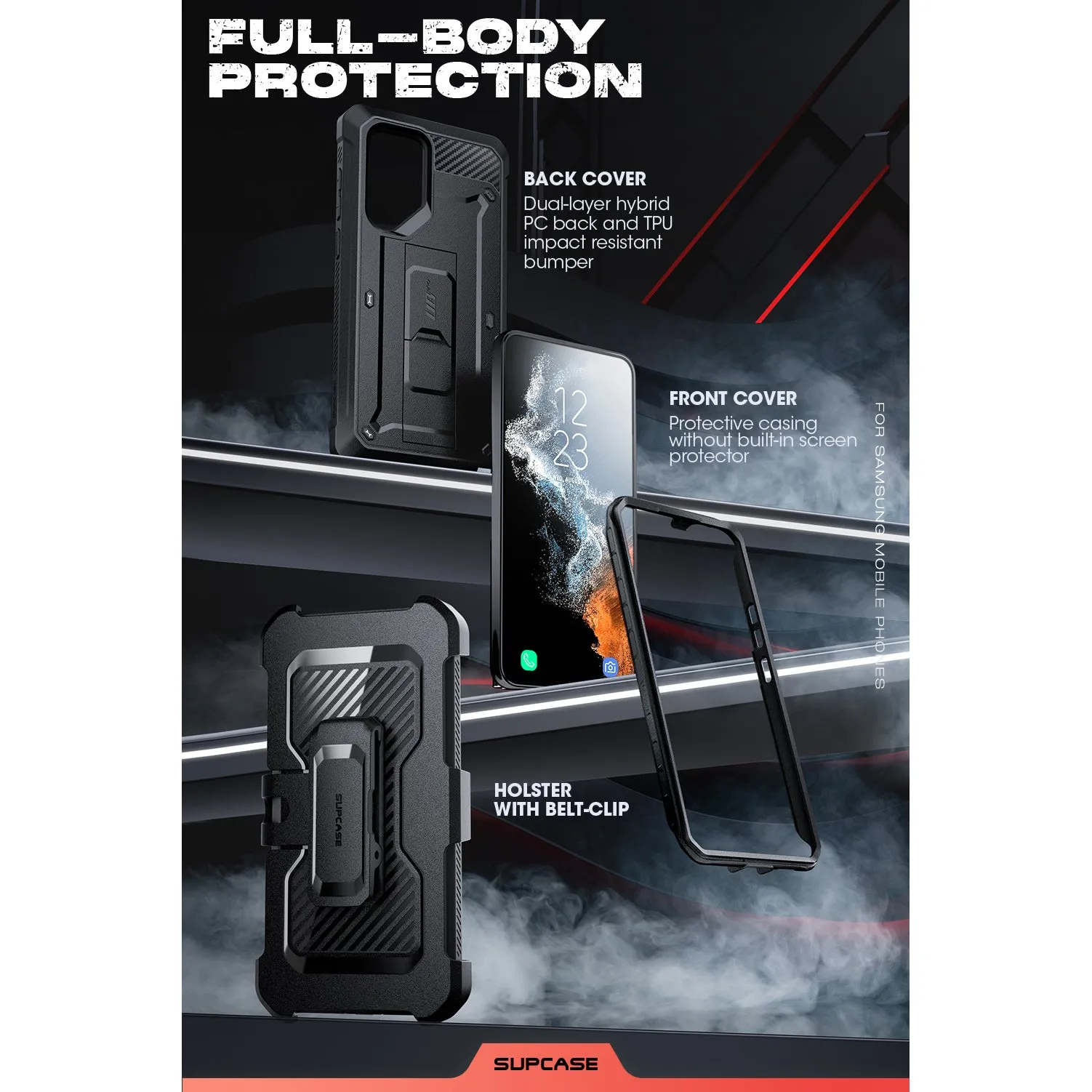 Best-Selling Galaxy S23 Ultra Unicorn Beetle PRO Screen Protector Case-Black  Today Only!