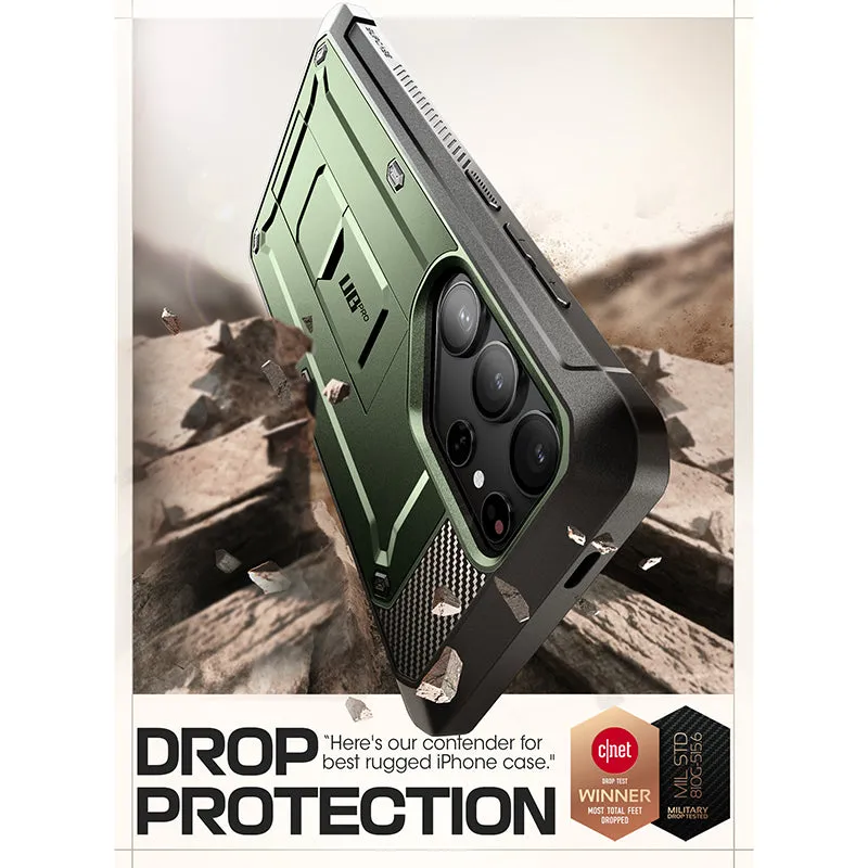 Best-Selling Galaxy S24 Ultra Unicorn Beetle PRO Rugged Case-Dark Green  Going Fast!