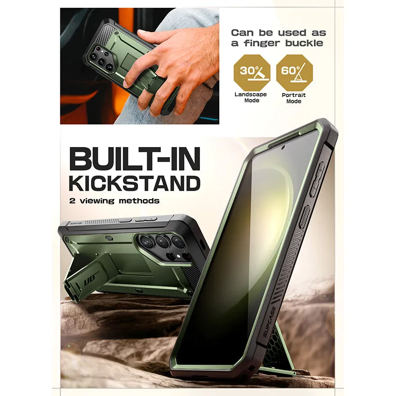 Best-Selling Galaxy S24 Ultra Unicorn Beetle PRO Rugged Case-Dark Green  Going Fast!