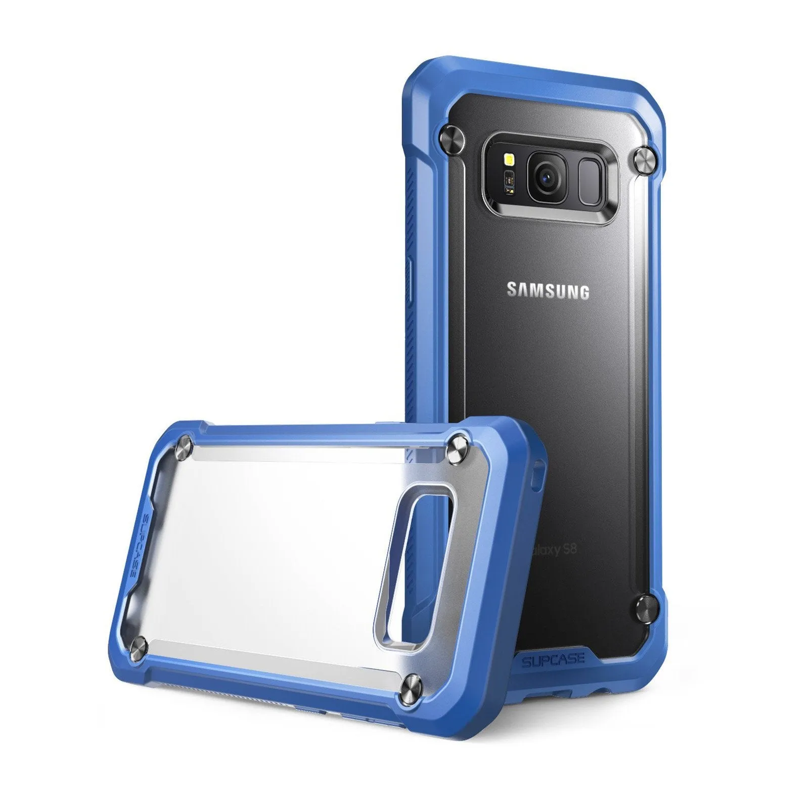 Best-Selling Galaxy S8 Unicorn Beetle Hybrid Protective Bumper Case-Blue  Limited Availability!