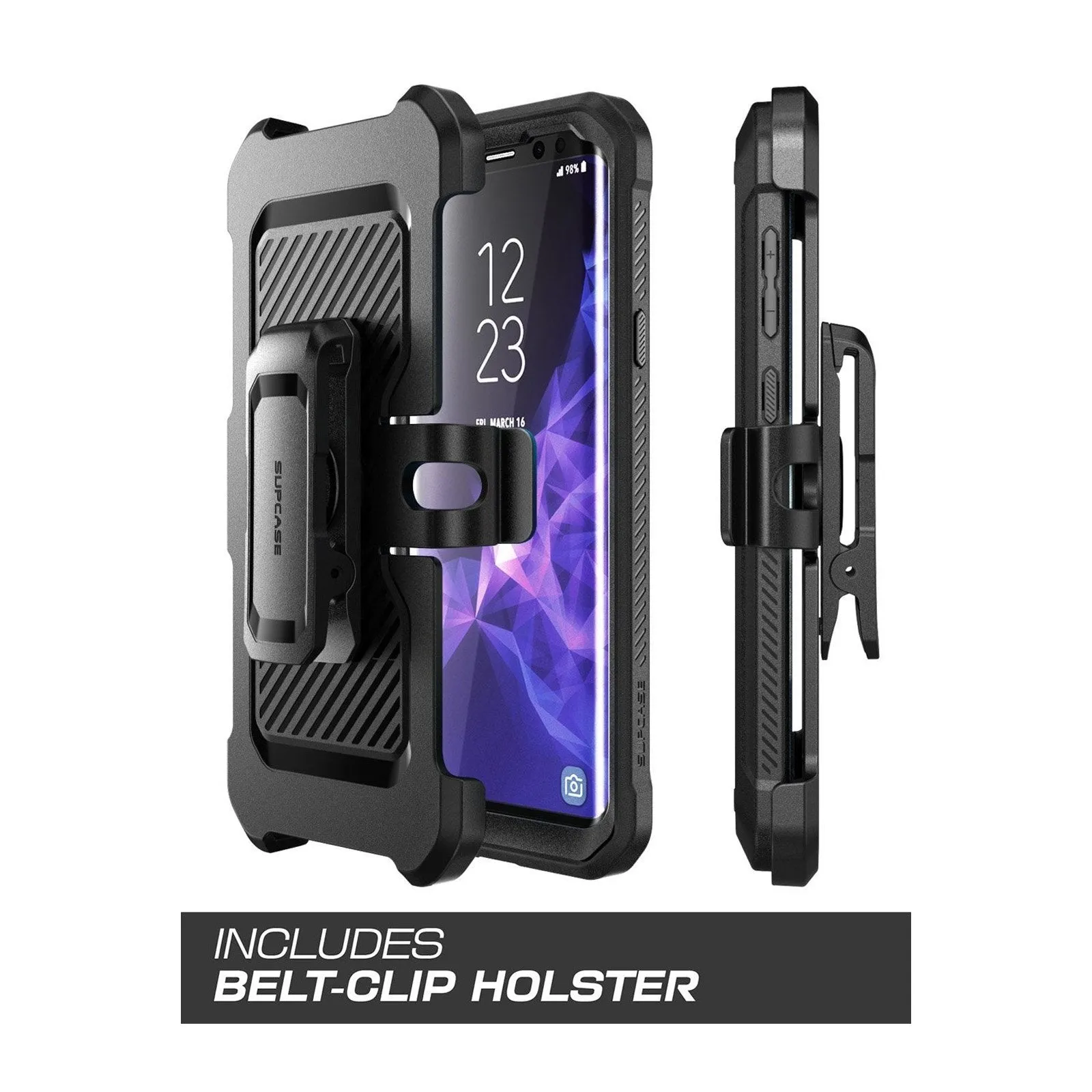 Best-Selling Galaxy S9 Unicorn Beetle Pro Full Body Rugged Holster Case-Black  Ends Soon!