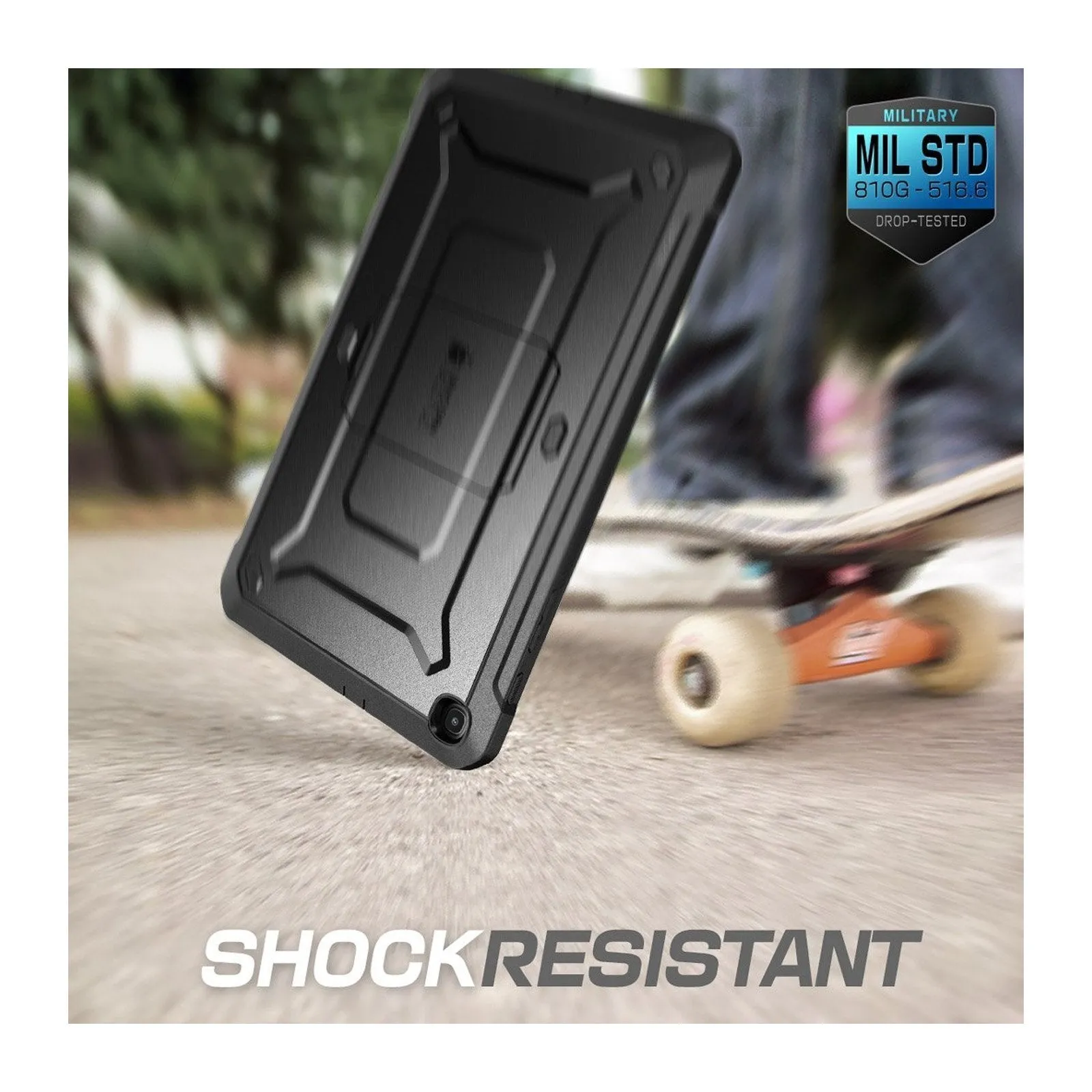 Best-Selling Galaxy Tab A 10.1 inch (2019) Unicorn Beetle Pro Full-Body Case-Black  Limited Stock!
