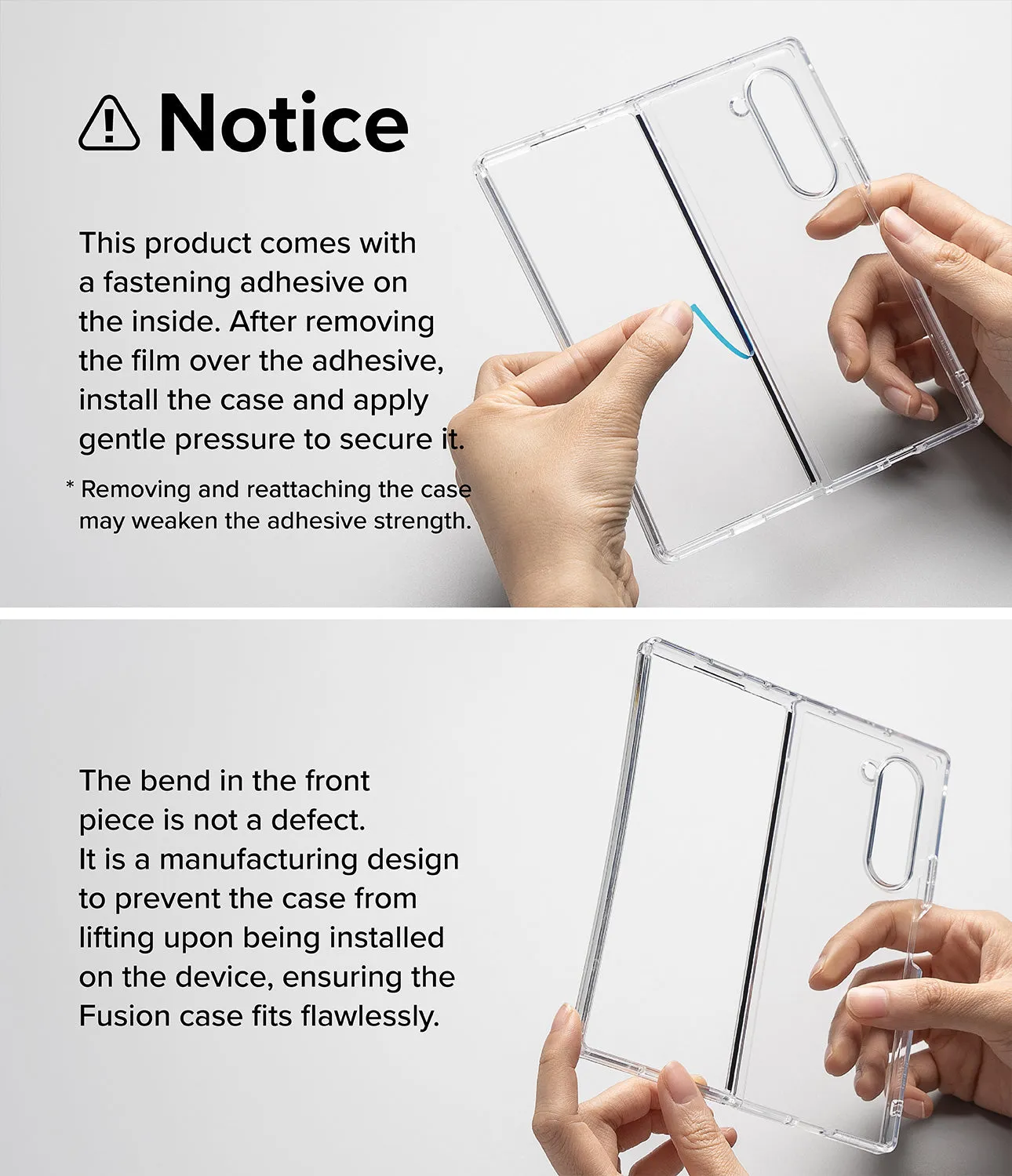 Best-Selling Galaxy Z Fold 6 Case | Fusion Magnetic - Clear  Last Chance!