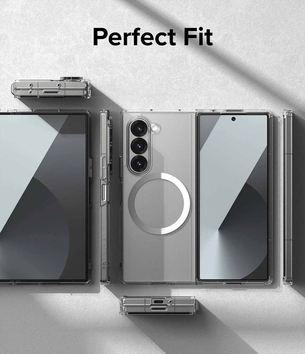 Best-Selling Galaxy Z Fold 6 Case | Fusion Magnetic - Clear  Last Chance!