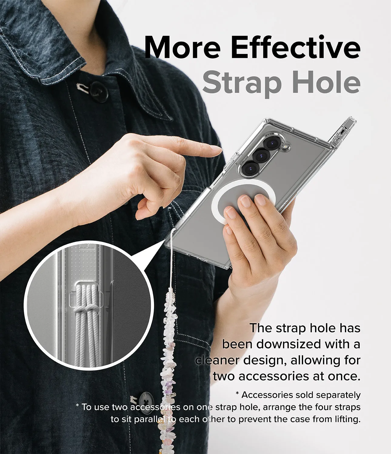 Best-Selling Galaxy Z Fold 6 Case | Fusion Magnetic - Clear  Last Chance!