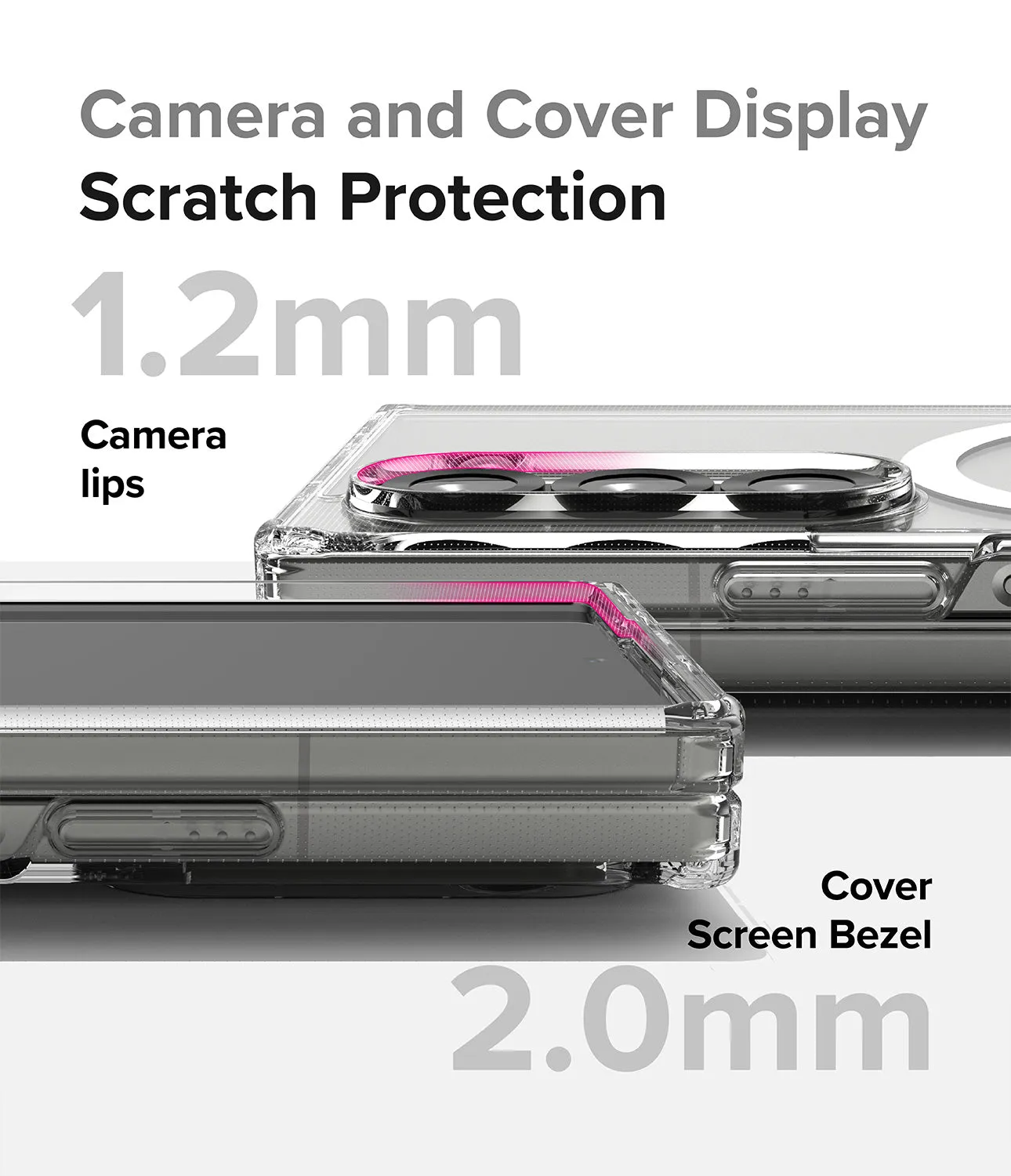 Best-Selling Galaxy Z Fold 6 Case | Fusion Magnetic - Clear  Last Chance!