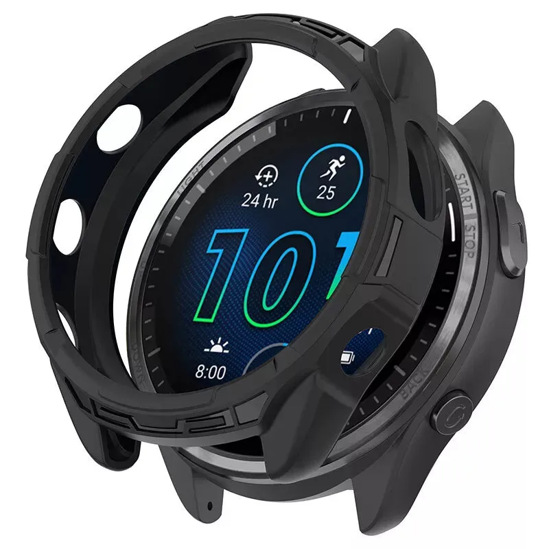 Best-Selling Garmin Forerunner 965 Rugged TPU Case (Black)  Almost Gone!