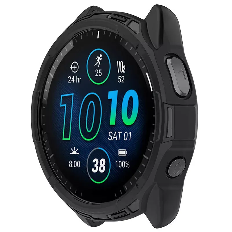 Best-Selling Garmin Forerunner 965 Rugged TPU Case (Black)  Almost Gone!