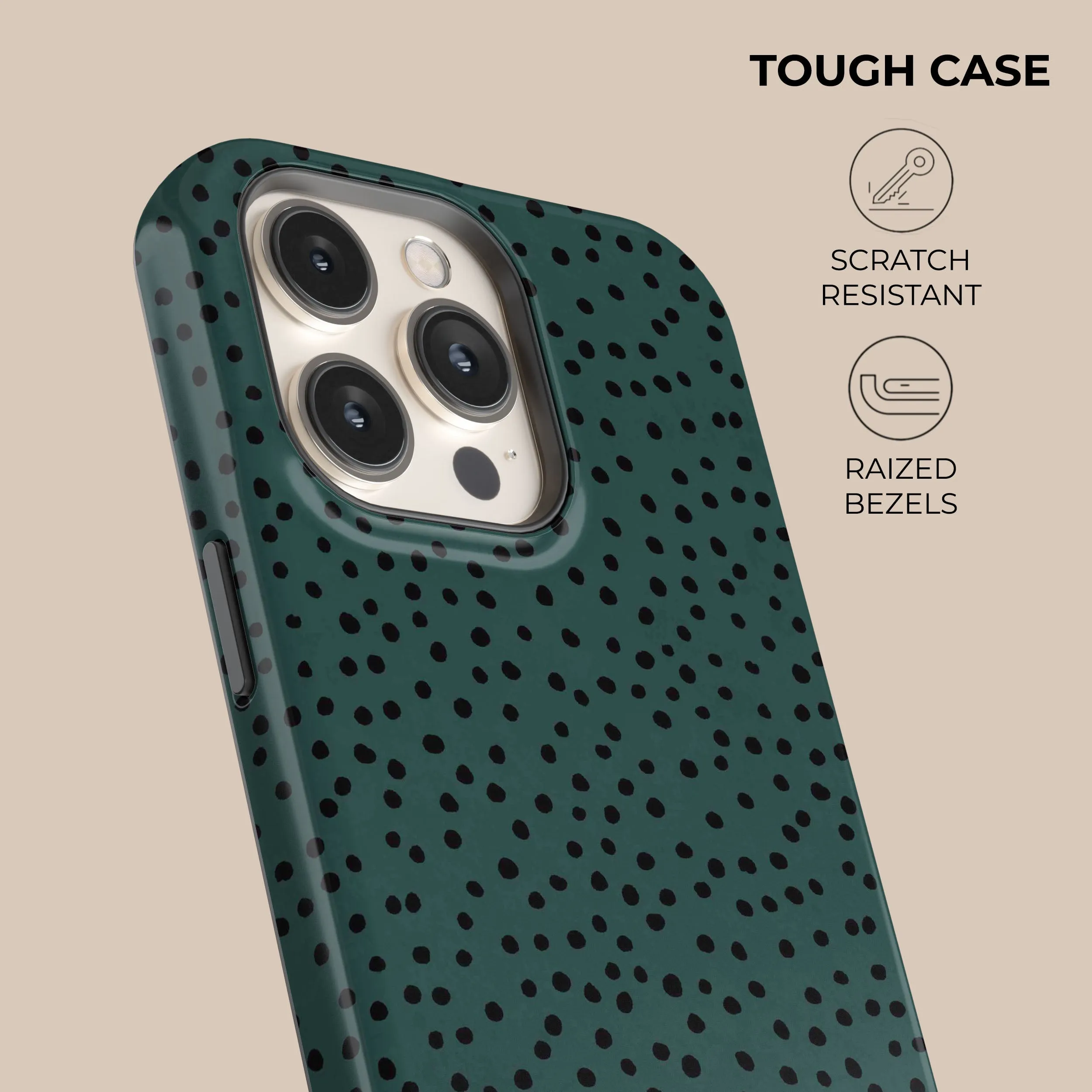Best-Selling Green Polka Dots Phone Case  Going Fast!
