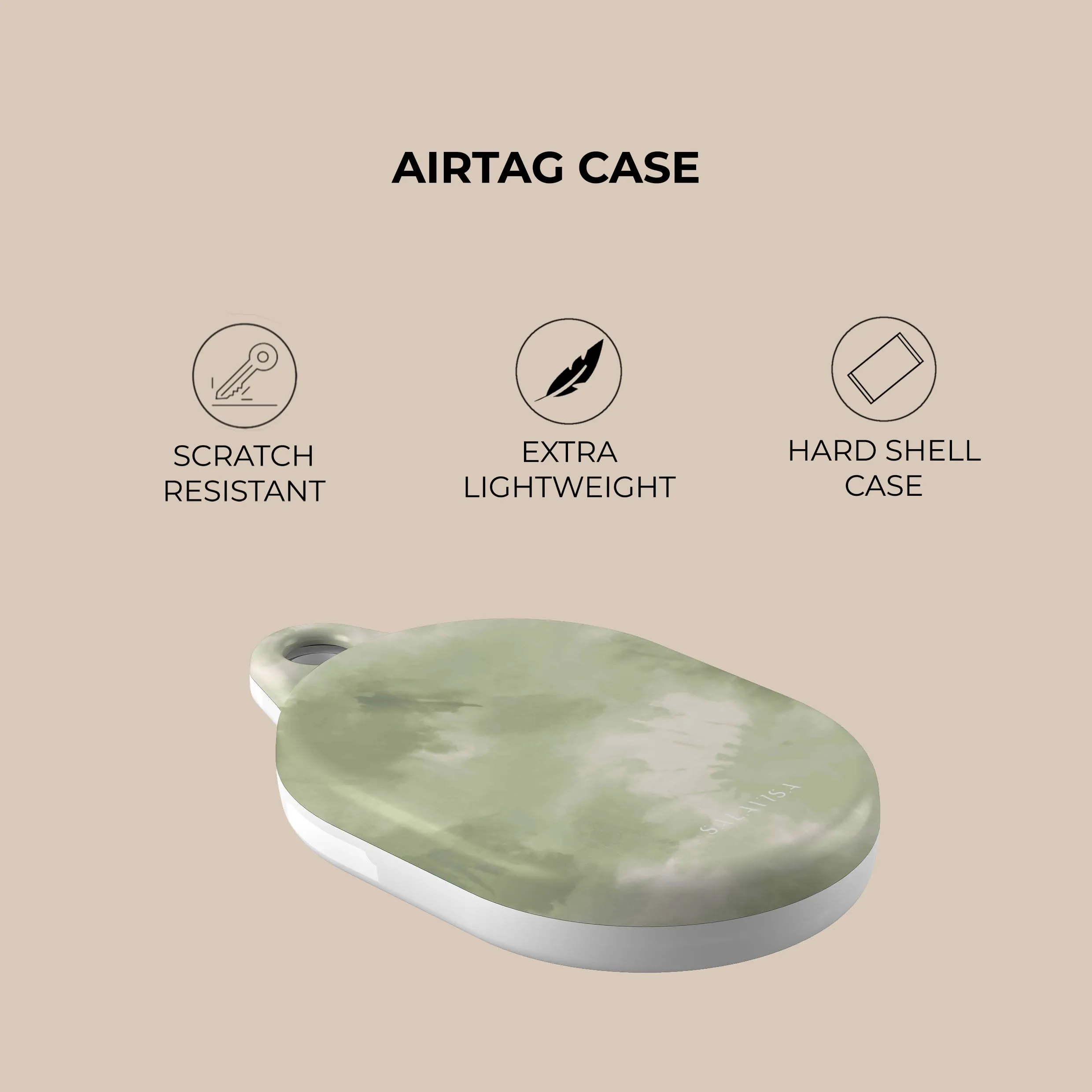 Best-Selling Green Tie Dye AirTag Holder  Today Only!