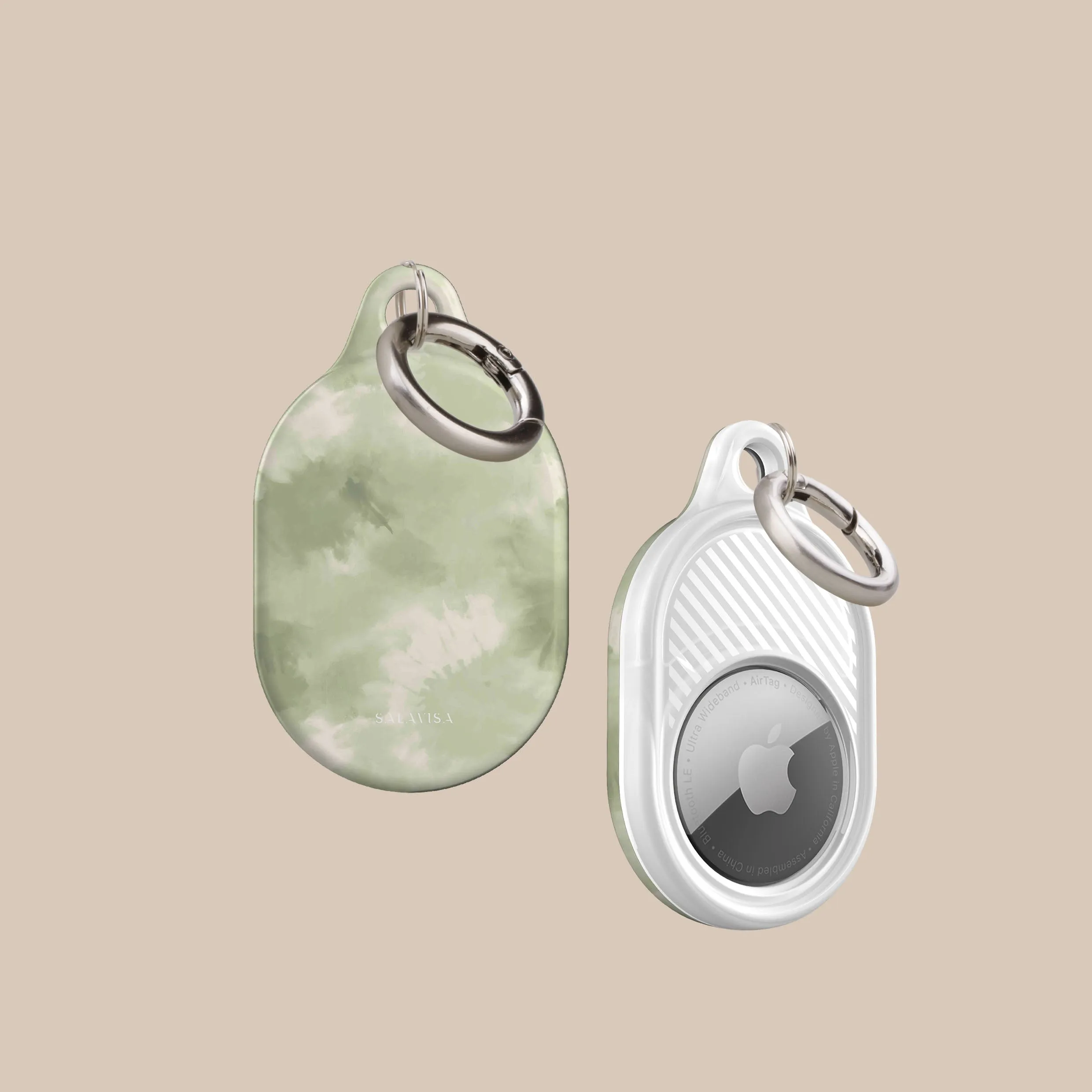 Best-Selling Green Tie Dye AirTag Holder  Today Only!