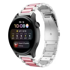 Best-Selling Huawei Watch 3 (Pro) Steel Strap (Silver/Pink)  Limited Release!