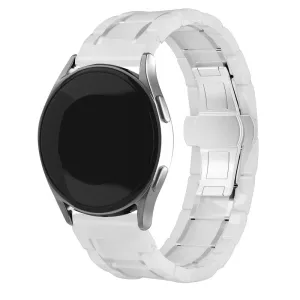 Best-Selling Huawei Watch 5 - 42mm Ceramic Link Strap (White/Silver)  Today Only!
