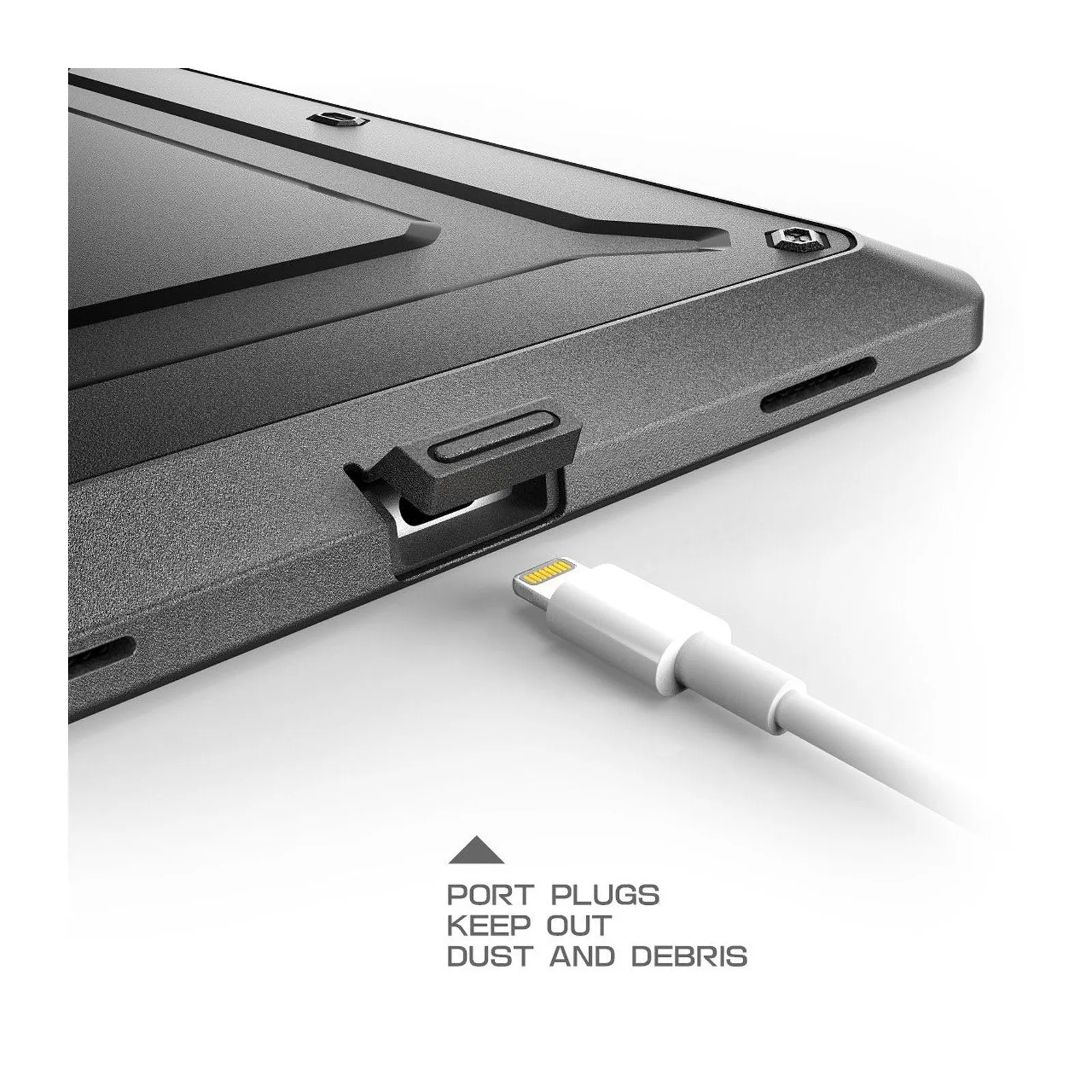 Best-Selling iPad Pro 9.7 inch (2016) Unicorn Beetle Pro Full Body Rugged  Case with Screen Protector-Black  Last Few Pieces!