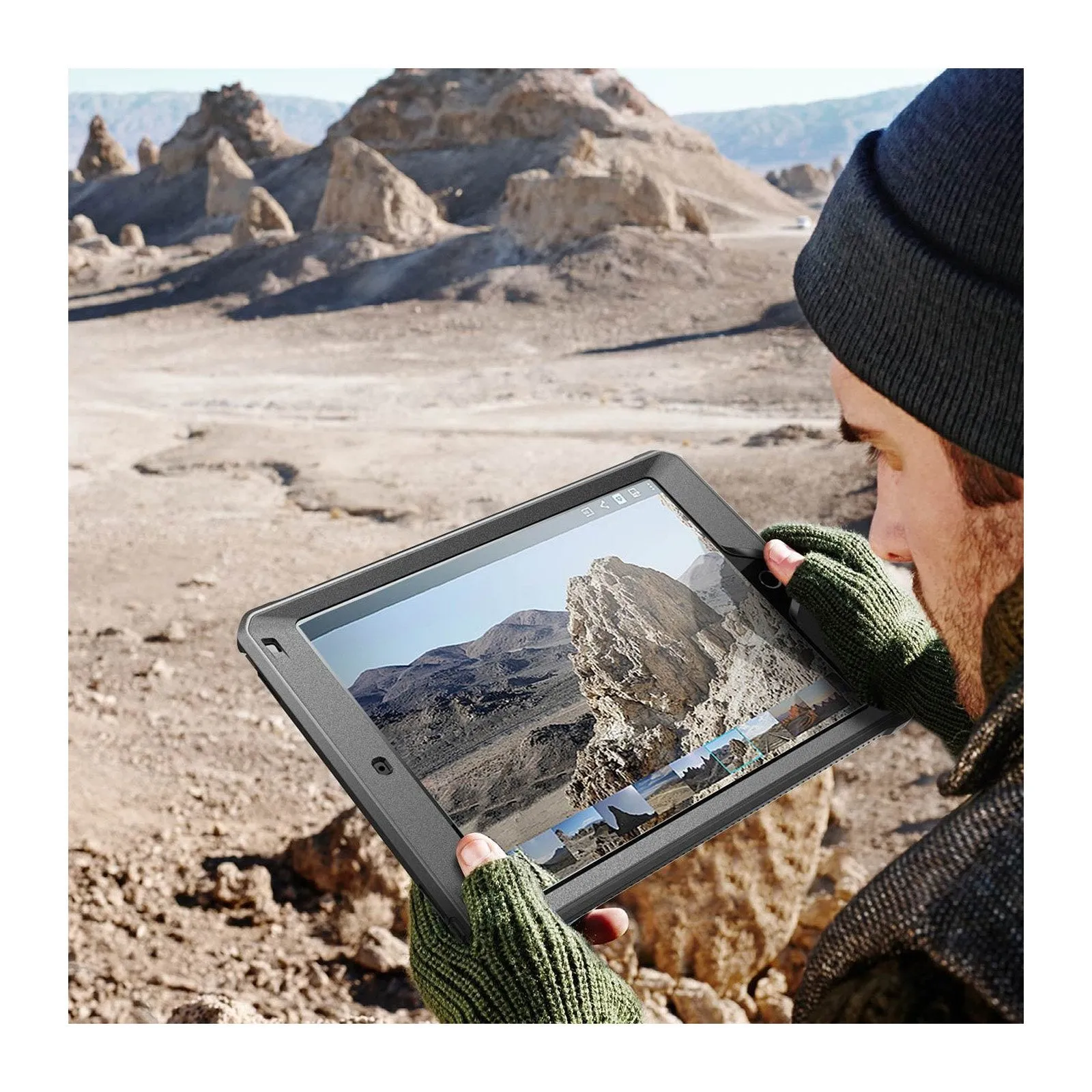 Best-Selling iPad Pro 9.7 inch (2016) Unicorn Beetle Pro Full Body Rugged  Case with Screen Protector-Black  Last Few Pieces!