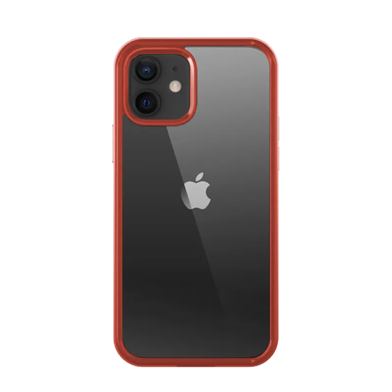Best-Selling iPhone 11 6.1 inch Unicorn Beetle Edge Clear Bumper Case-Metallic Red  Last Few Pieces!