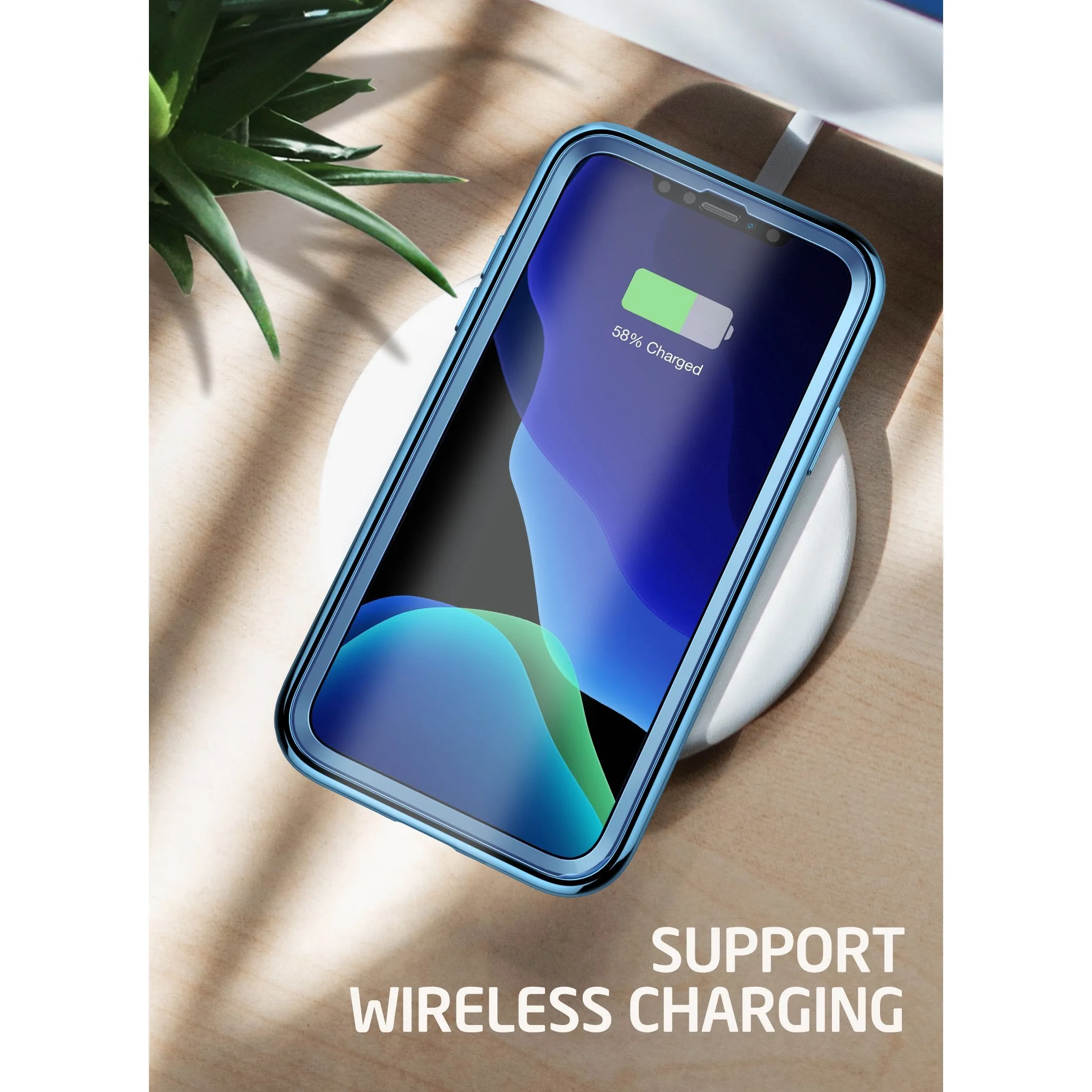 Best-Selling iPhone 11 Pro 5.8 inch Unicorn Beetle Electro Slim Clear Case-Blue  Almost Gone!