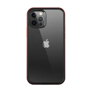 Best-Selling iPhone 12 Pro 6.1 inch Unicorn Beetle Edge Clear Bumper Case-Metallic Red  Almost Gone!