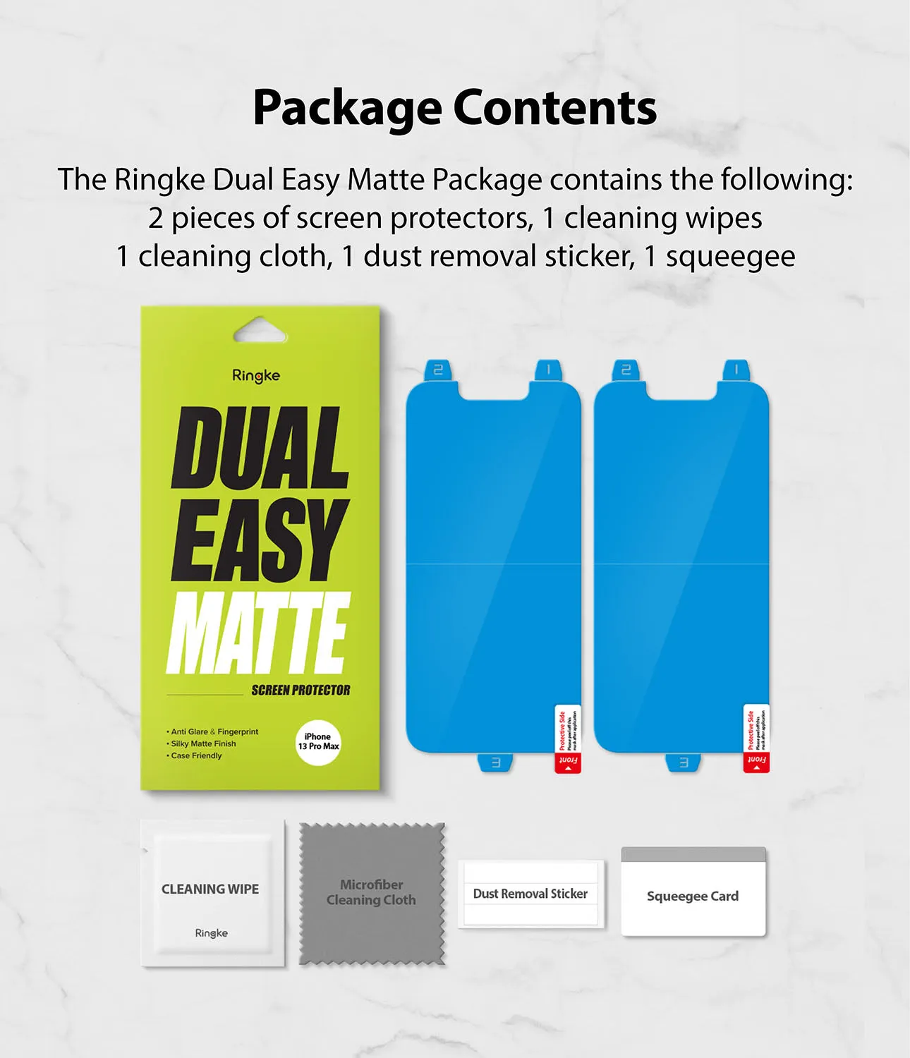 Best-Selling iPhone 13 Pro Max Screen Protector | Dual Easy Film Matte  Today Only!