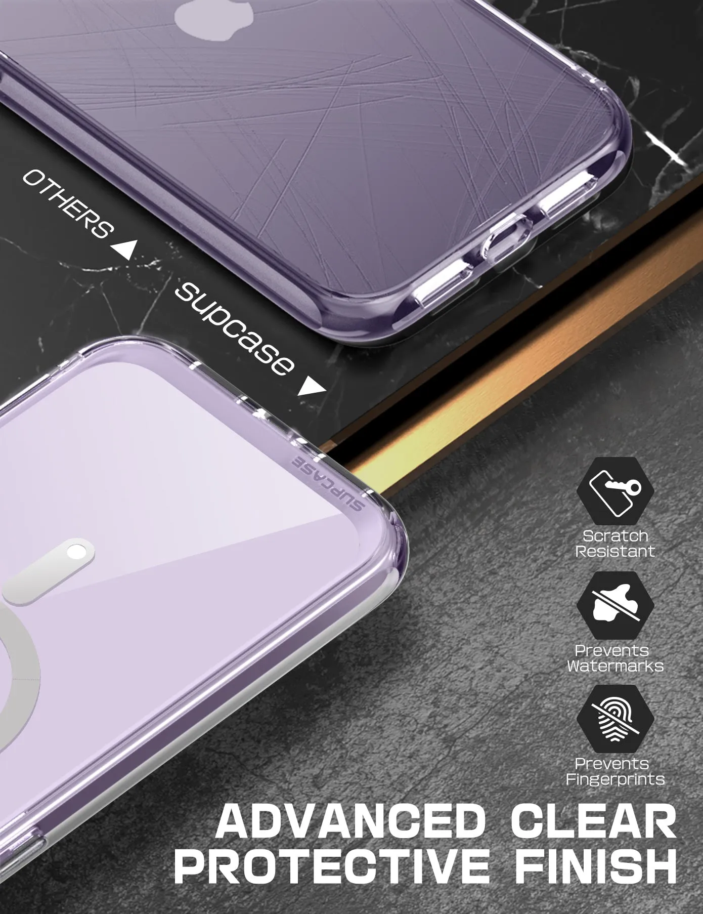 Best-Selling iPhone 14 Plus 6.7 inch Unicorn Beetle MAG Slim Clear MagSafe Case-Clear  Limited Availability!
