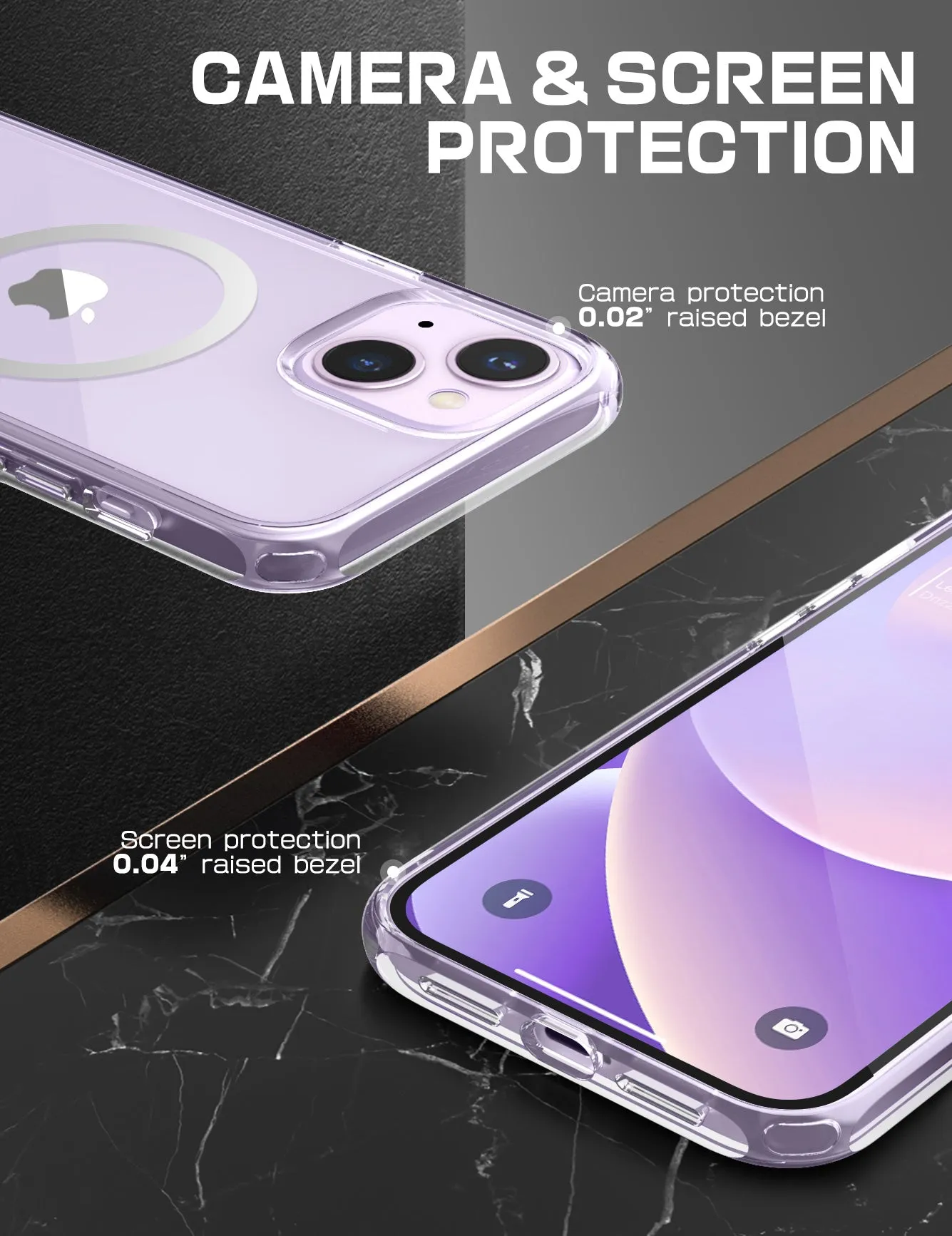 Best-Selling iPhone 14 Plus 6.7 inch Unicorn Beetle MAG Slim Clear MagSafe Case-Clear  Limited Availability!