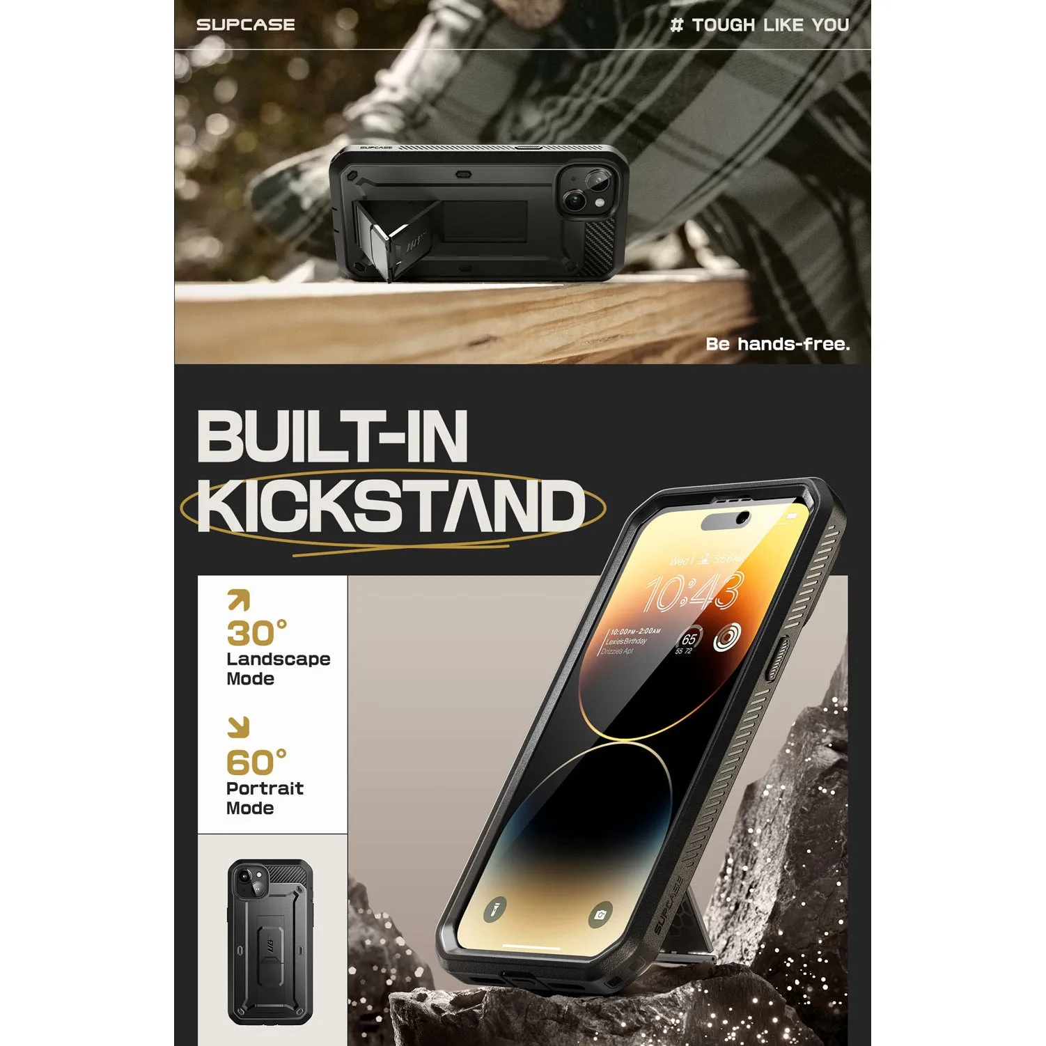 Best-Selling iPhone 15 Plus 6.7 inch Unicorn Beetle PRO Rugged Case-Black  Dont Miss Out!