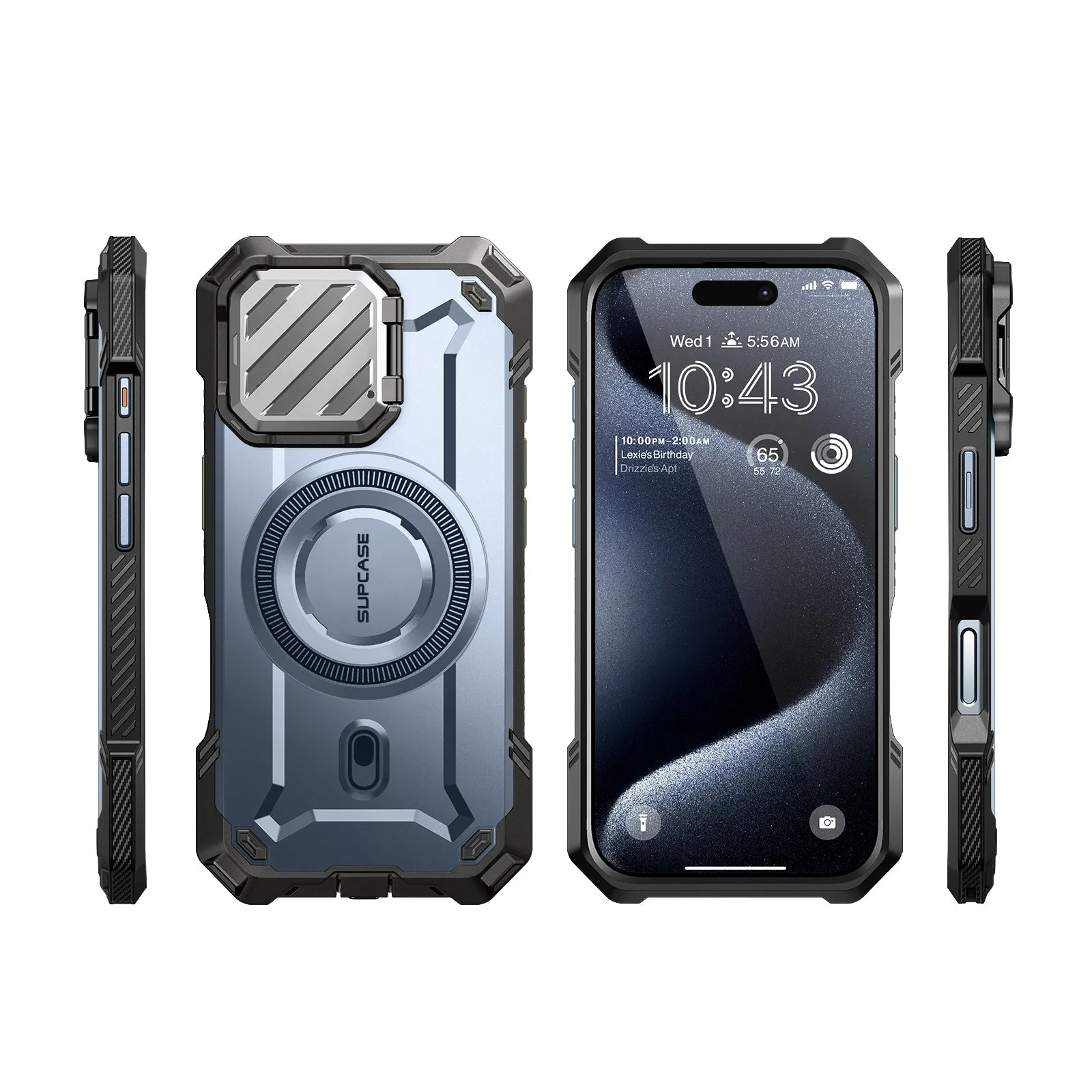 Best-Selling iPhone 16 6.1 inch Unicorn Beetle MAG XT MagSafe Case-Metallic Blue  Almost Gone!