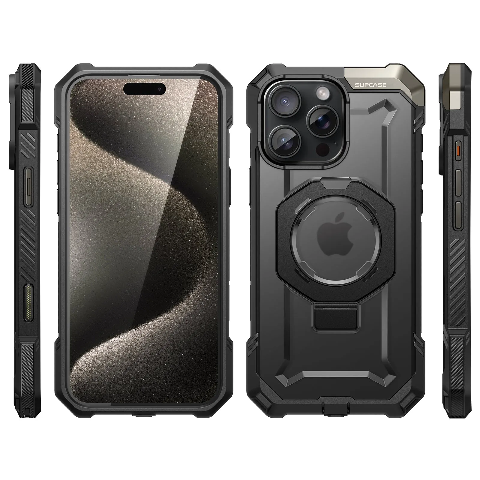 Best-Selling iPhone 16 Pro 6.3 inch UB Grip MagSafe Camera Control Button Phone Case-Black  Ends Soon!