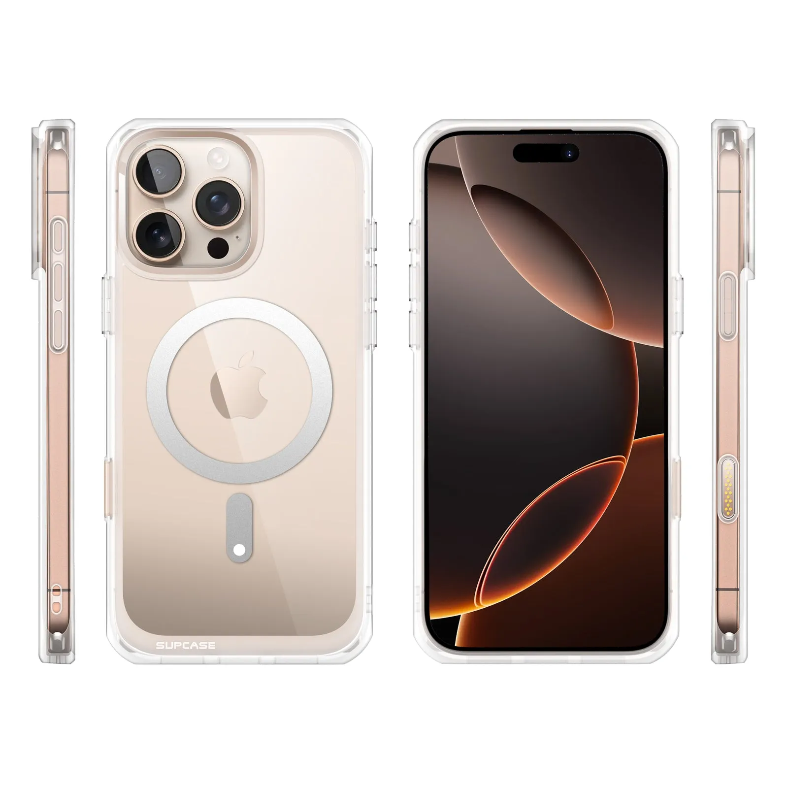Best-Selling iPhone 16 Pro Max 6.9 inch Unicorn Beetle MAG Slim Clear MagSafe Camera Control Button Case-Clear  Limited Release!