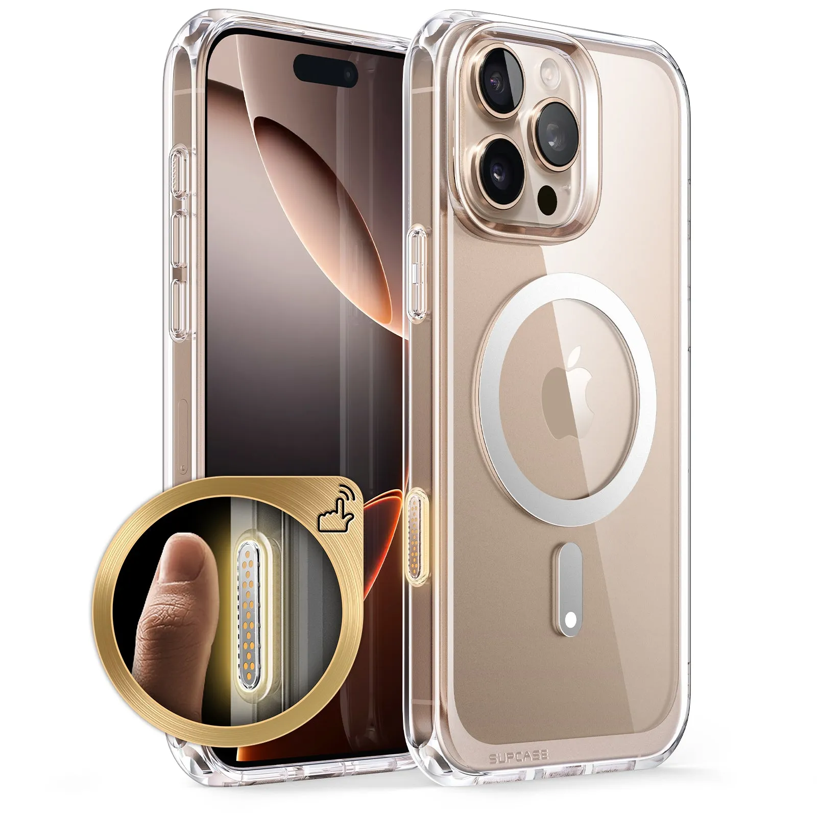 Best-Selling iPhone 16 Pro Max 6.9 inch Unicorn Beetle MAG Slim Clear MagSafe Camera Control Button Case-Clear  Limited Release!