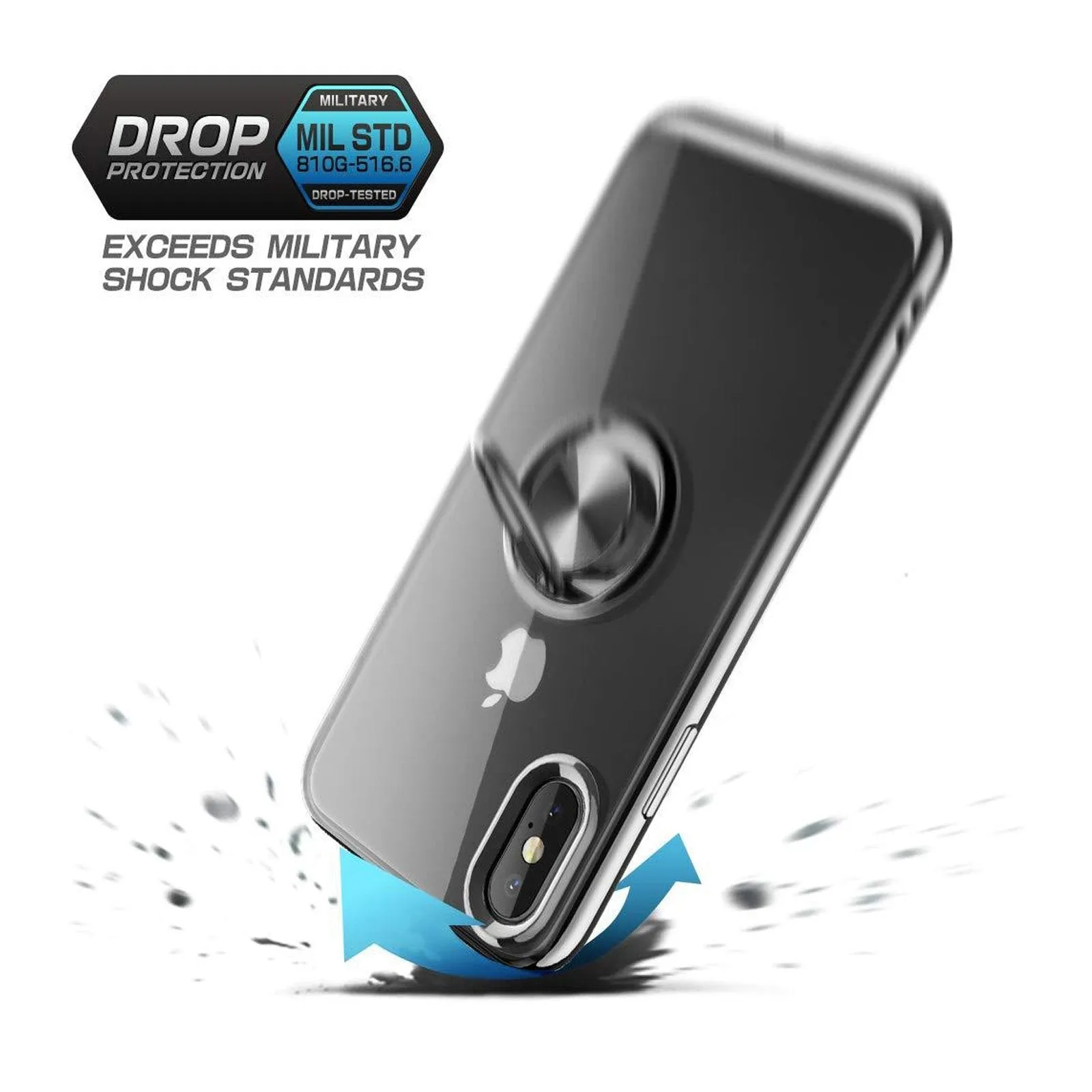 Best-Selling iPhone X / XS Unicorn Beetle Snap Ring Case-Black  Almost Gone!