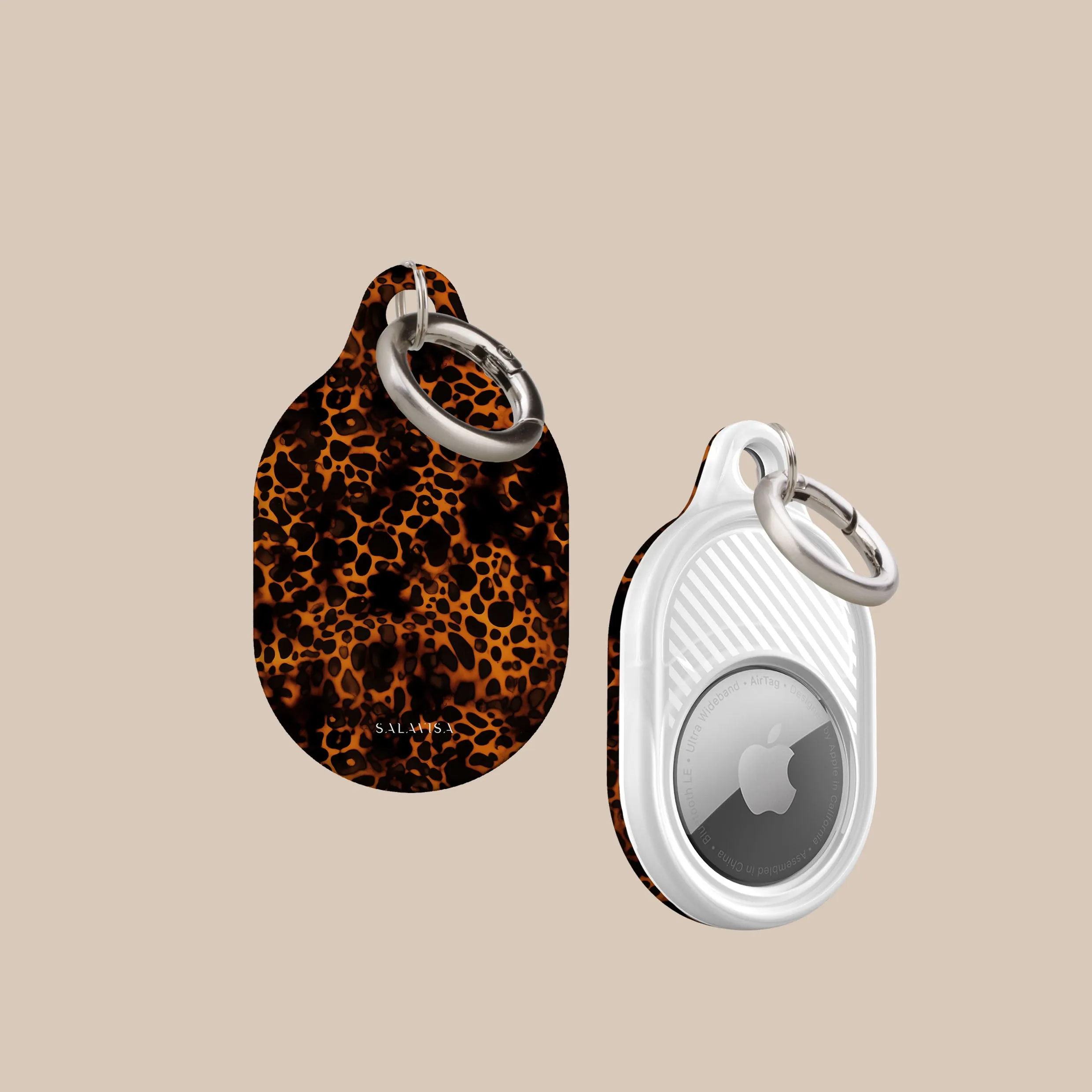 Best-Selling Leopard Fabric AirTag Holder  Limited Release!