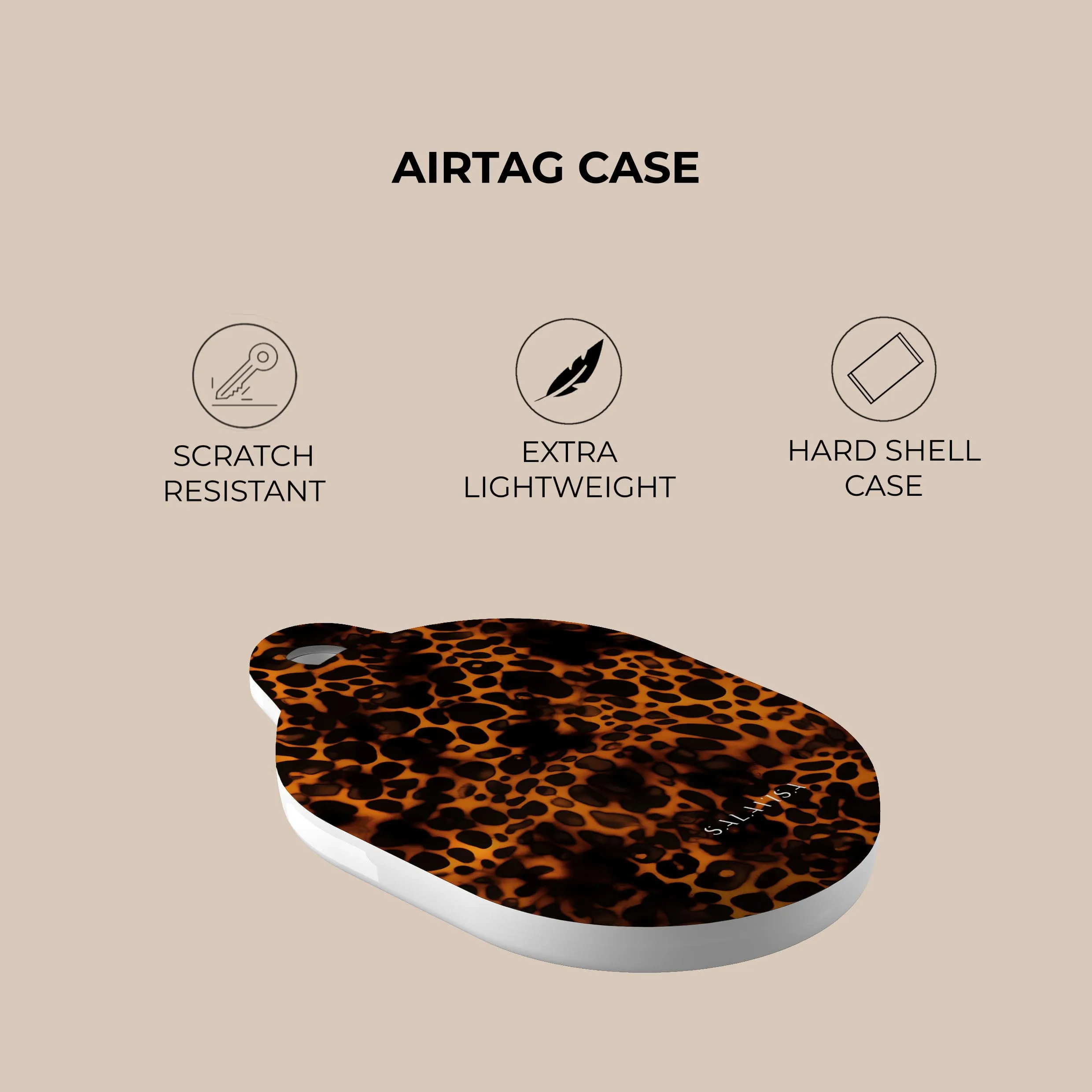 Best-Selling Leopard Fabric AirTag Holder  Limited Release!