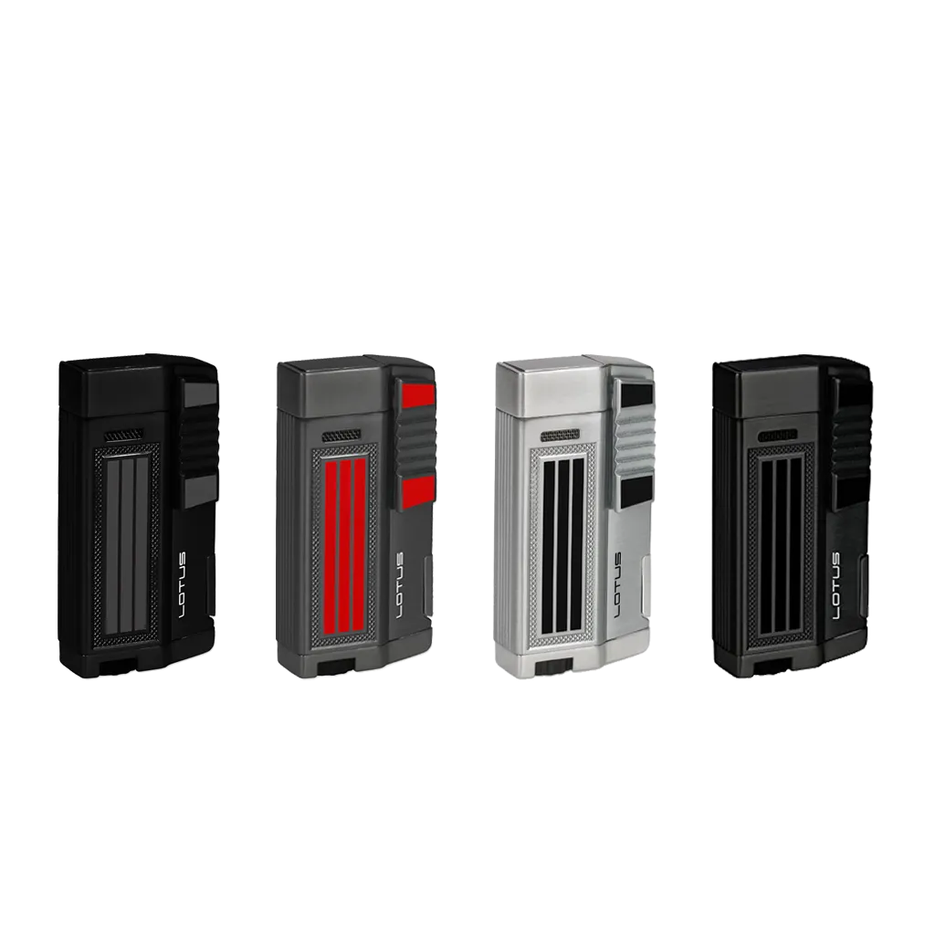 Best-Selling Lotus 55 Droid Double Flame Torch Lighter and Punch Cutter  Stylish & Comfortable