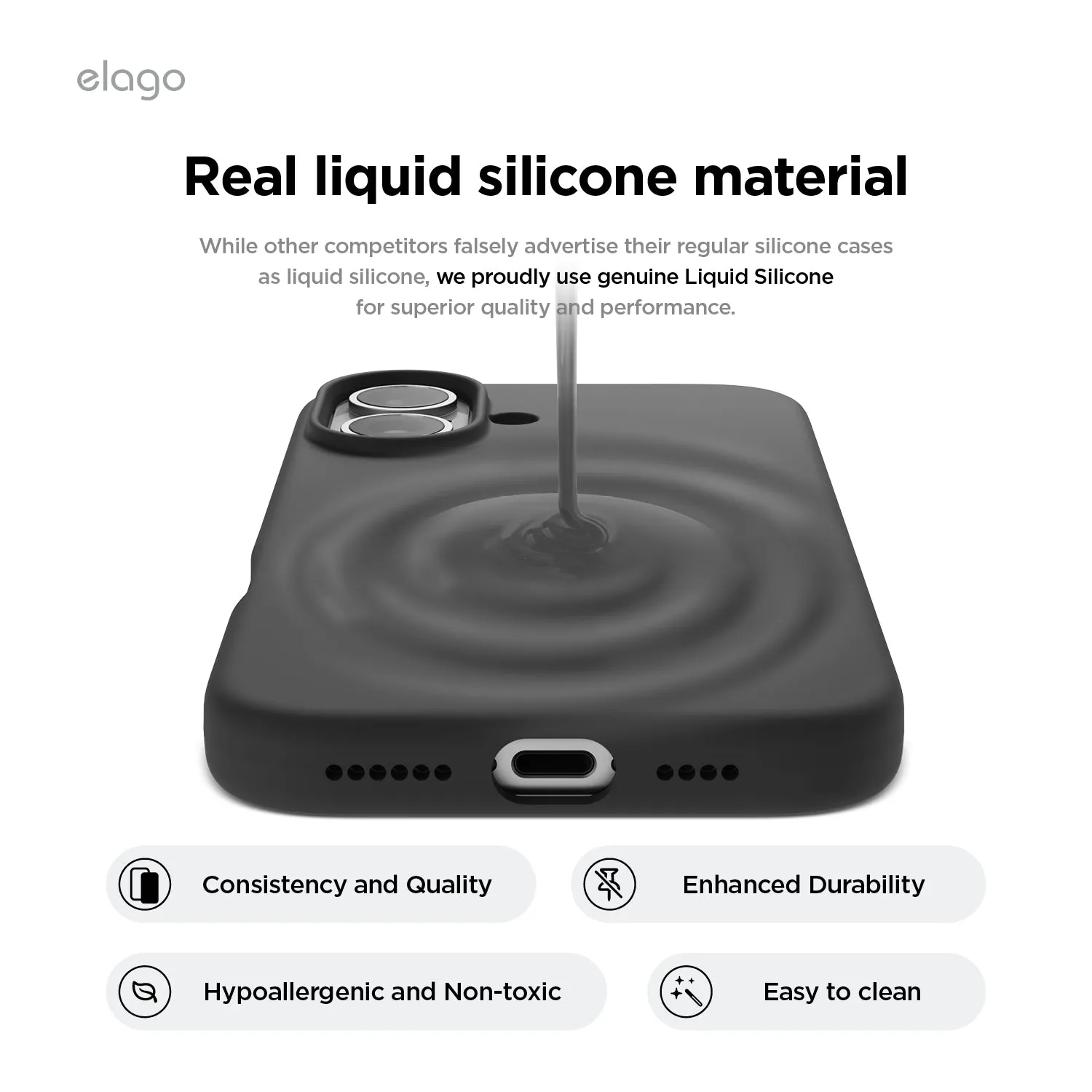 Best-Selling MagSafe Silicone Case [4 Colors]  Stylish & Comfortable