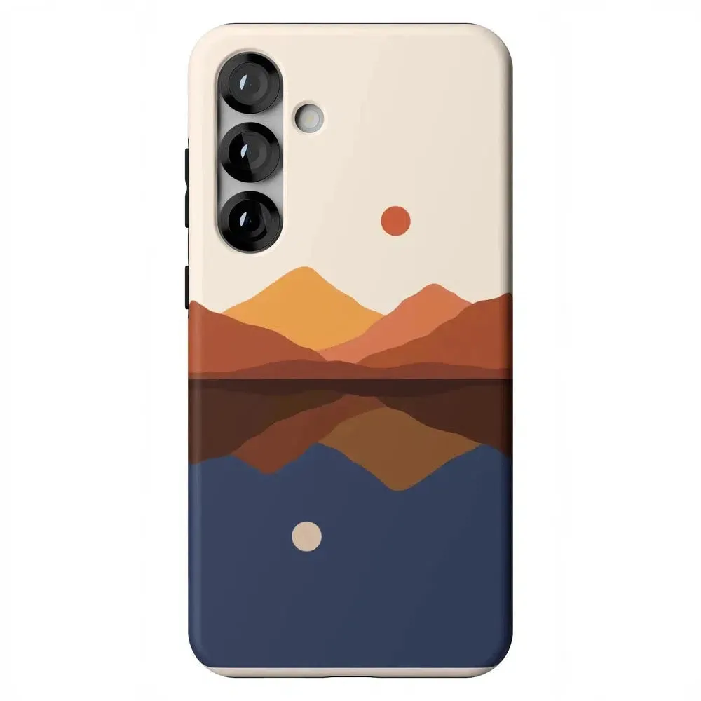 Best-Selling Opposites Attract | Day & Night Colorblock Mountains Samsung Case  Going Fast!