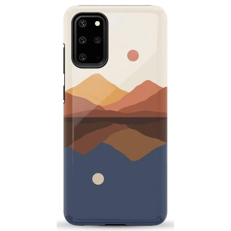 Best-Selling Opposites Attract | Day & Night Colorblock Mountains Samsung Case  Going Fast!