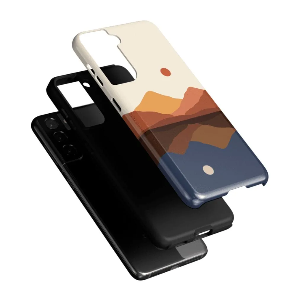 Best-Selling Opposites Attract | Day & Night Colorblock Mountains Samsung Case  Going Fast!
