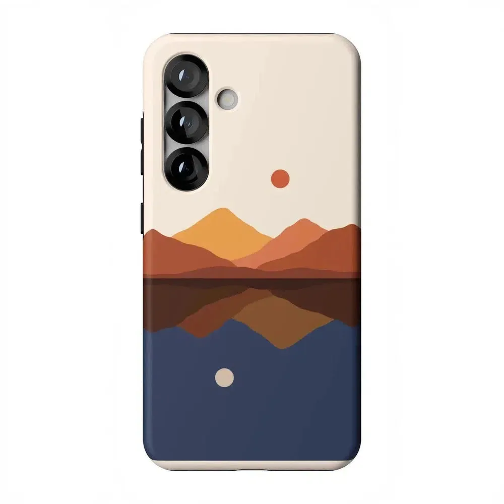Best-Selling Opposites Attract | Day & Night Colorblock Mountains Samsung Case  Going Fast!