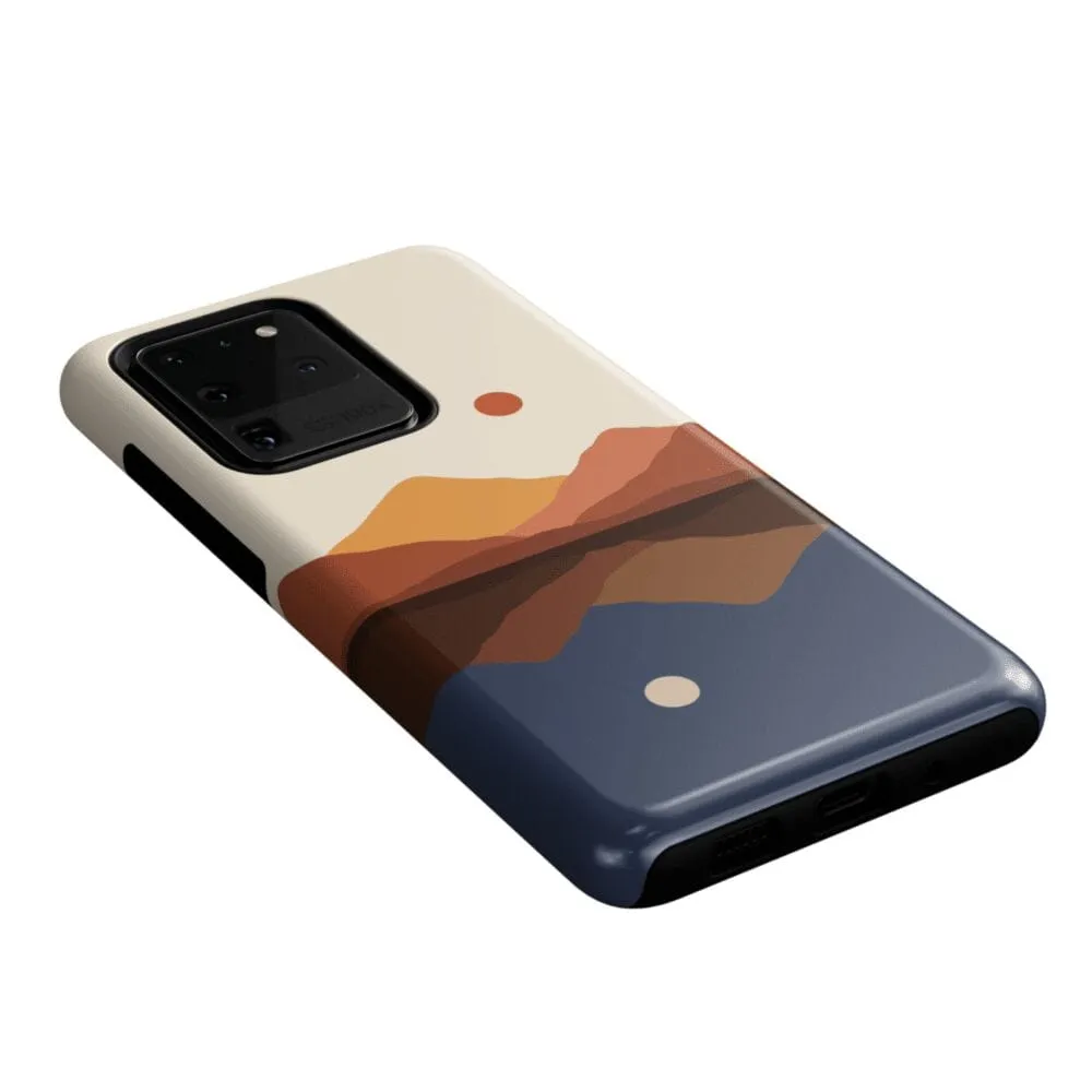 Best-Selling Opposites Attract | Day & Night Colorblock Mountains Samsung Case  Going Fast!