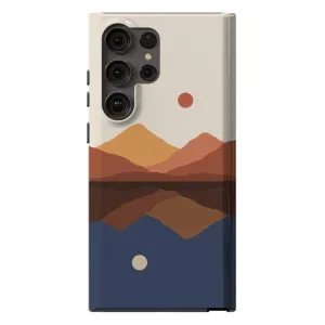Best-Selling Opposites Attract | Day & Night Colorblock Mountains Samsung Case  Going Fast!