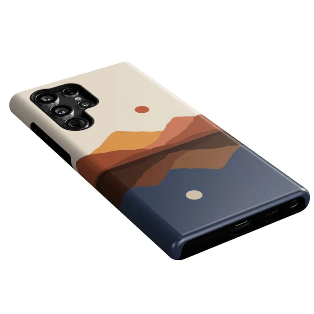 Best-Selling Opposites Attract | Day & Night Colorblock Mountains Samsung Case  Going Fast!