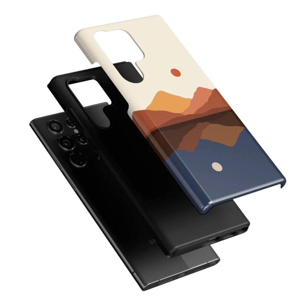 Best-Selling Opposites Attract | Day & Night Colorblock Mountains Samsung Case  Going Fast!