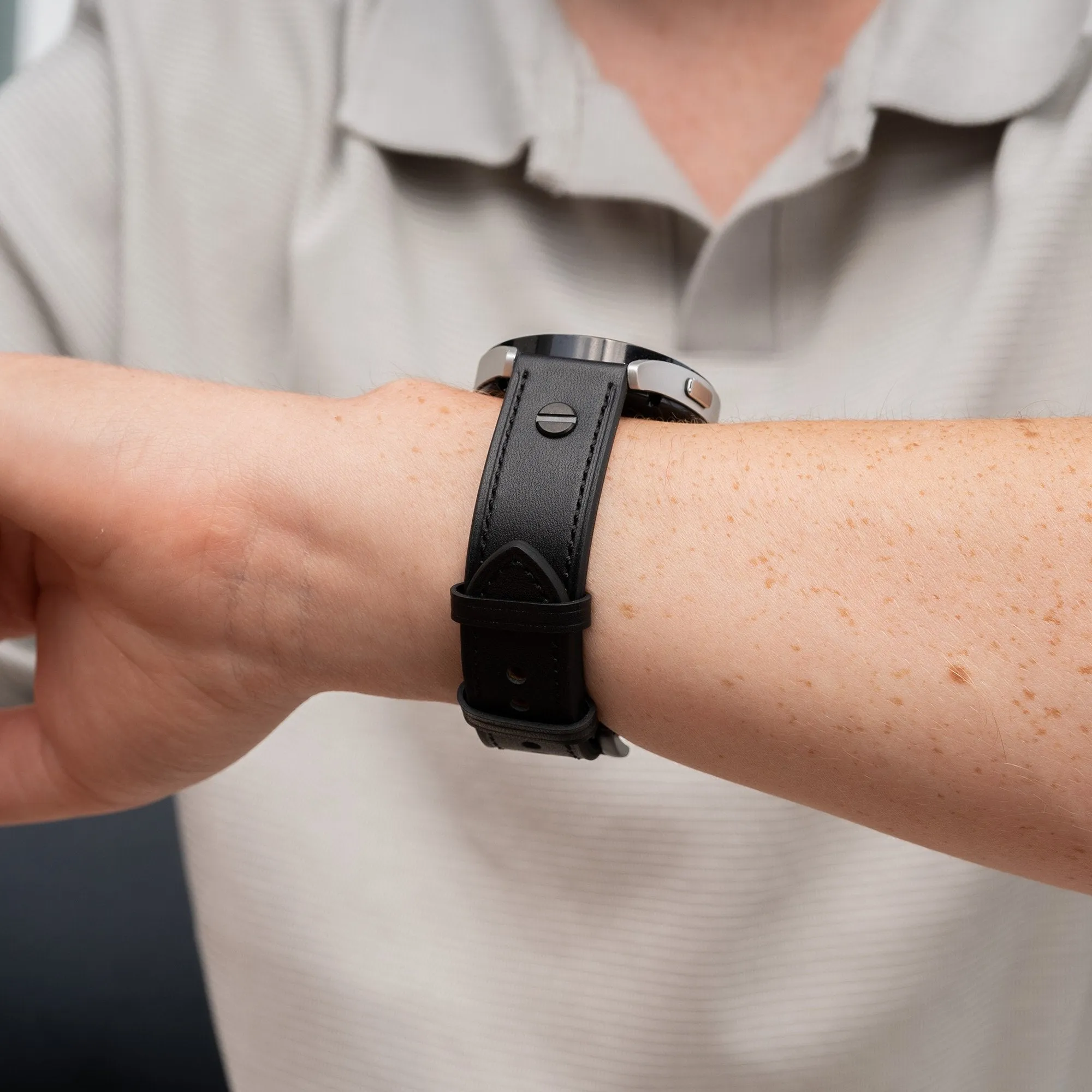 Best-Selling Redmi Watch 5 Active Leather Strap with Screw (Black)  Last Few Pieces!